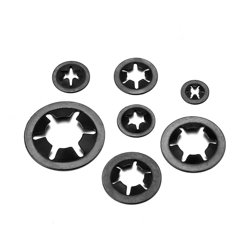 340 Pcs Starlock Washers, Internal Tooth Washers, Quick Speed Locking