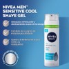 NIVEA MEN Sensitive Cooling Shaving Gel with Skin Guard, 7
