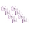 30Pcs Wire Binder Clips 2in Wide Hollow Out Strong Metal