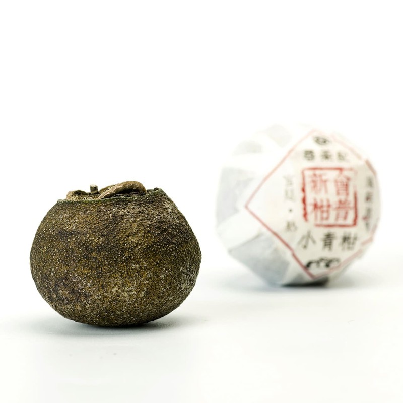 Teavivre ® Xinhui Green Mandarin Orange Ripened Pu-erh Tea Chinese