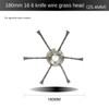 Grass Petrol Strimmer Head Indestructible Garden Lawn Mower, Strimmer Wire