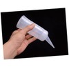 TOVINANNA 5pcs Curly Hair Bottle Hairdressing Scale Applicator for Travel