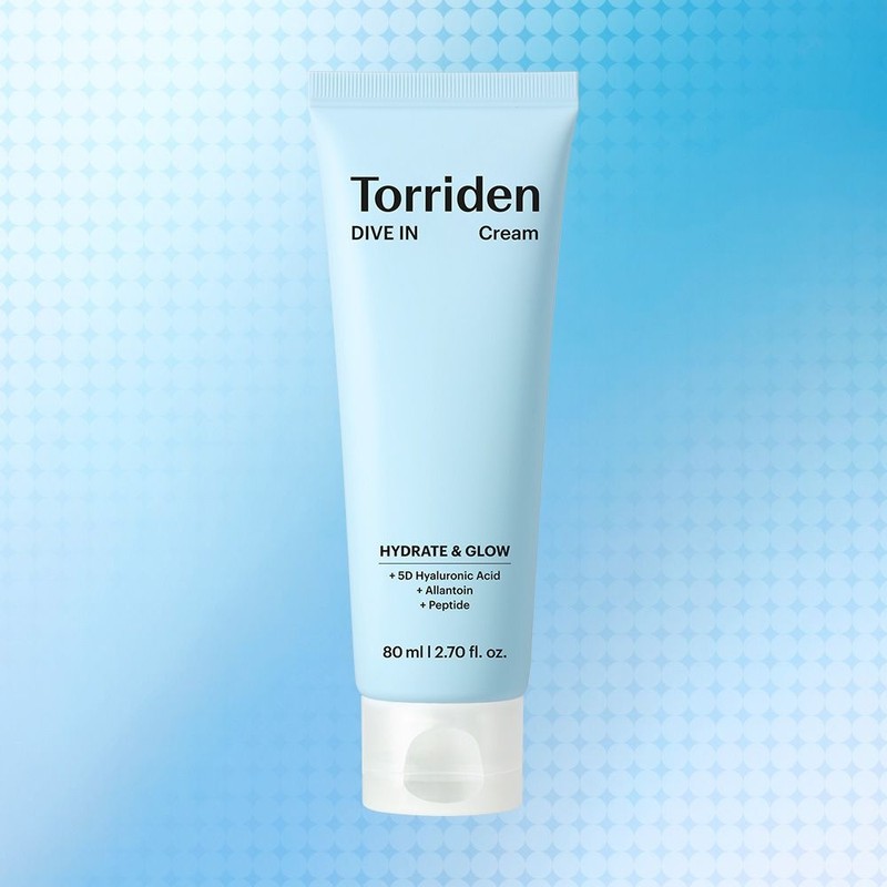토리든 다이브인 저분자 히알루론산 크림 80ml Toriden Dive-In Low Molecular