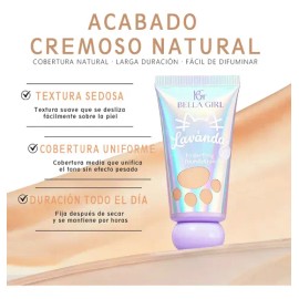 Base De Maquillaje Líquido Bella Girl Natural 38ml