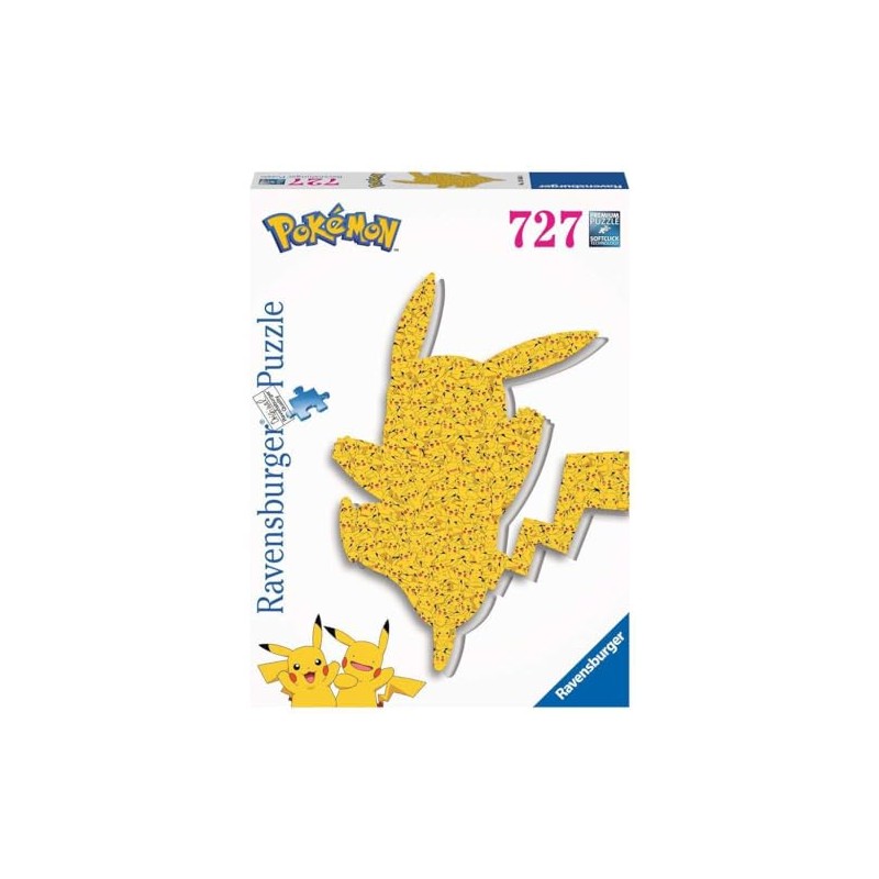 Ravensburger Puzzle 16846 Pikachu 727 Pieces Pokémon Puzzle for Adults