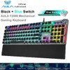 AULA AUAL F2088 Mechanical Keyboard 108 Keys USB Wired Gaming