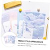 MAGICLULU 4sets Fresh Style Illustrated Letter Writing Paper Stationery Set