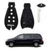 LT Easiyl 6 Button Remote Key Shell Compatible with Chrysler