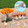 200Pcs Mini Ducks, Mini Resin Ducks Cute Glitter Little Ducks