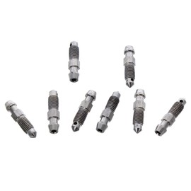 M7 X 1 30.5mm Stainless Steel Brake Bleed Screws Nipples (8)