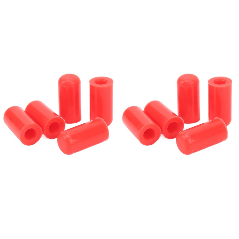 10 Pcs 6mm Intake Vacuum Hose Cap Silicone Wear Resistance