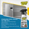 Cerama Bryte Stainless Steel Polish Spray, Streak-Free Shine, Clean and