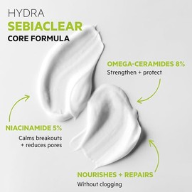 SVR Sebiaclear Hydra Crema Hidratante Reparadora para Piel con Tendencia al Acné, 40 ml