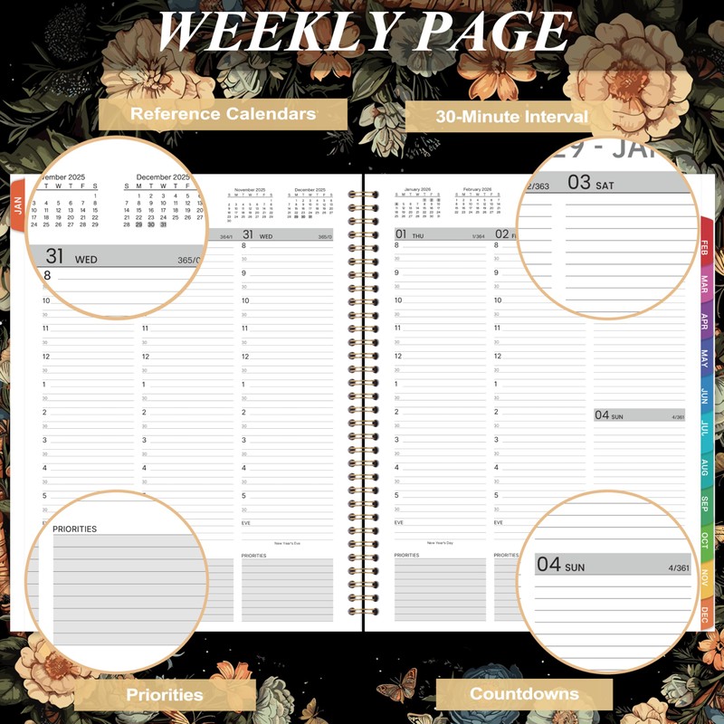 2026 Appointment Book/Planner - Appointment Book 2026, January 2026 -