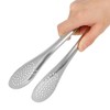 5pcs Multifunction Stainless Steel Food Tong Bread Steak Salad BBQ