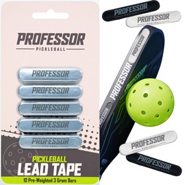 Professor Pickleball Lead Tape - Silver