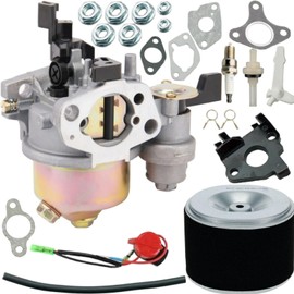 GX270 GX240 Carburetor Tune Up Kit Fits for Honda GX 240 GX 270 8HP 9HP Engine Parts Carb Replaces 16100-ZE2-W71 1616100-ZH9-820 With Air Filter Spark Plug