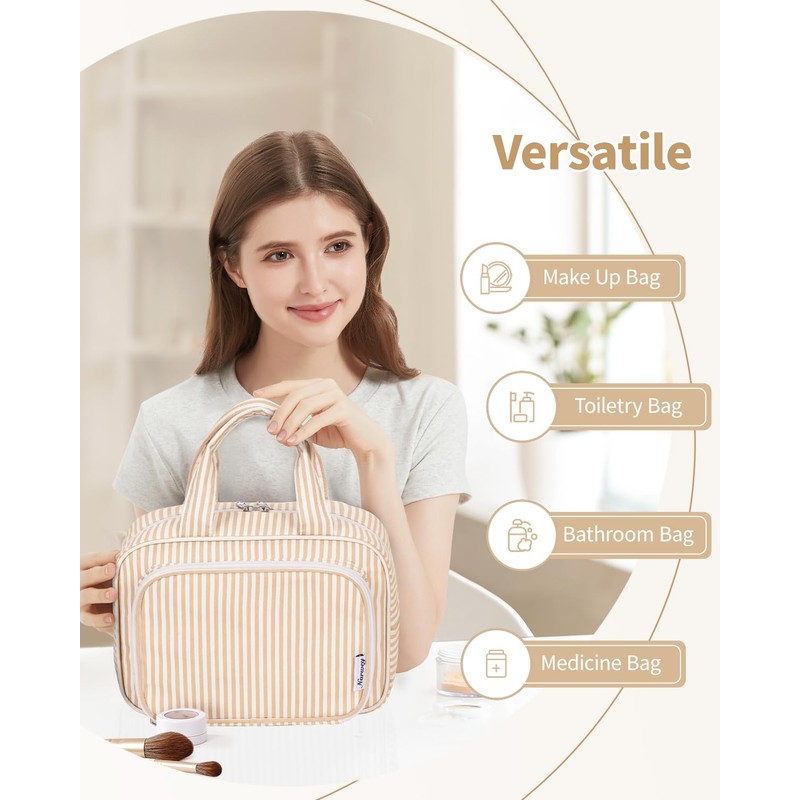 Full Size Toiletry Bag Large Wash Bag Makeup Bag Travel