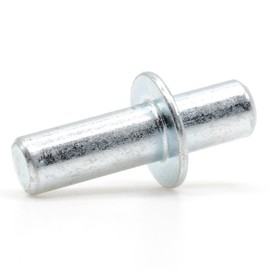 ReplacementScrews Shelf Pins/Pegs Compatible with IKEA Part 104171 (HEMNES, IDANAS) Zinc Plated Support Pins (Pack of 12)