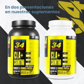 34 Zero Cla  Carnitina 1kg 100servs                                                                                                                   