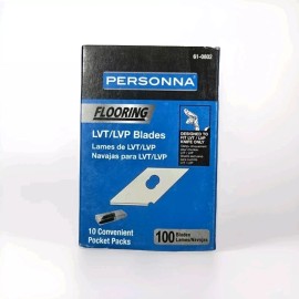 Personna 100 PERSONNA LVT/LVP Steel Replacement Knife Blades  Laminate Flooring Cutter
