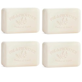 Pre de Provence 250g Soap Bar, Pack of 4 - Sea Salt