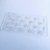 Clear Acrylic Sashiko Stencil, Embroidery Pattern Template, Quilting Stencil Tool