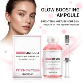 Ampolla De Vitamina Pink Glow, Suero Facial De Colágeno Y Péptidos, Suero Facial Rejuvenecedor De Brillo Iluminador Para La Renovación De La Piel, Esencia Reafirmante Y Antiarrugas Antienve (5 piezas)
