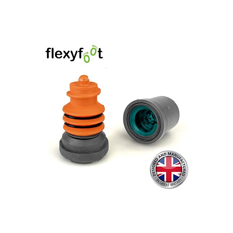 Flexyfoot Ltd Flexyfoot Shock Absorbing Crutch Ferrules C All Sizes