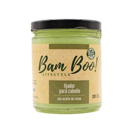 Fijador en Gel Natural Ricino Para Cabello 253 g Bam Boo! Lifestyle