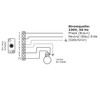 Foot Dimmer 40-500 W Black Universal Dimmer with Circuit for