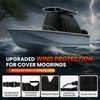 Jseidex 1200D Heavy Duty Waterproof T-Top Boat Center Console Cover