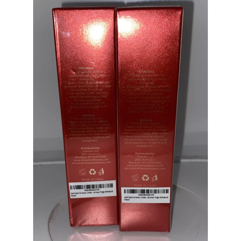 Shinemore Dark Spot Corrector Underarm For Sensitive Areas NEW SEALED