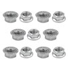 winova M8 Hex Lock Nut Hex Flange Nut Stainless Steel