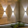 ASLIDECOR Solar Wall Light Up and Down 2 Modes Waterproof