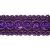 Trims By The Yard Trish Sequin Metallic Braid Trim, 7/8-Inch