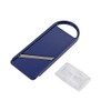 DELISH KITCHEN CC-1270 Pearl Metal Slicer Cutter, Navy, 8.7 x