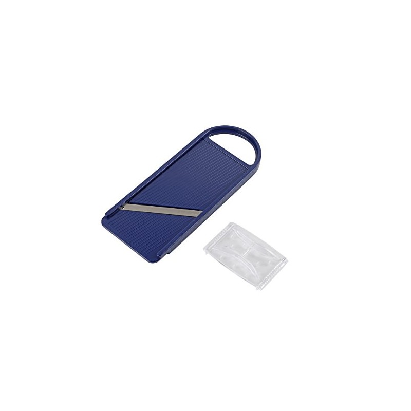 DELISH KITCHEN CC-1270 Pearl Metal Slicer Cutter, Navy, 8.7 x