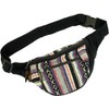 GURU SHOP Ethno Sidebag, Nepal Belt Bag, Green, Men/Women, Cotton,