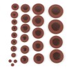 26 Pieces Saxophone Pads, Multiple Sizes, Premium Sheepskin Material, Saxophone