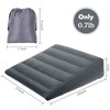 USHMA Inflatable Wedge Pillow, Portable Travel Wedge Pillow, Fast Inflation