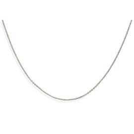 Sterling Silver Heavy Cable Chain Necklace 13 inch Adjustable - Made in the USA