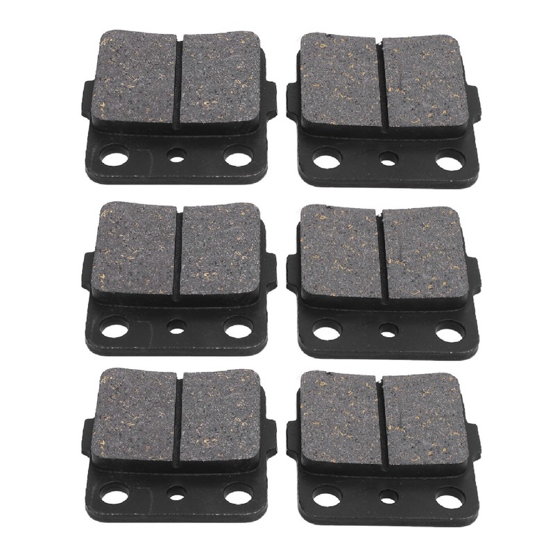 6PCS Front Rear Brake Pads 06435 HA5 671 High Strength