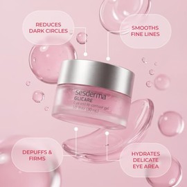Sesderma Glicare Gel Contorno de Ojos y Labios Tratamiento y Prevención de los Signos de Fatiga 30 ml