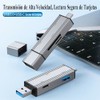 4 en 2 Lector de Tarjetas USB C y USB