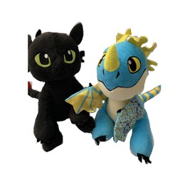Weighted stuffed animal, black or blue dragon with 4-7 lbs, weighted plush, washable weighted buddy