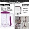Eggssentials – Batter Dispenser Mess-Free, Squeeze Handle, Cupcakes, Waffles &