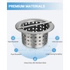 Phivan Commercial Floor Drain Strainer 3-1/2" Sink Drain Strainer Basket