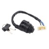 MOTOKU Ignition Switch with Key for Kawasaki Mule 4000 4010