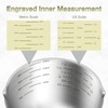 BERYLER 1PCS 2Cup (480ml, 16oz) Single Measuring Cup, Etched Inner